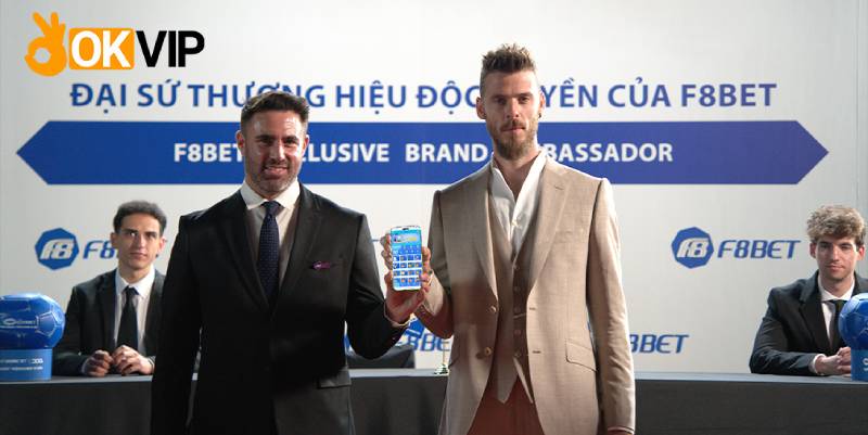 F8BET hợp tác thương hiệu cùng David de Gea – “Bắt tay vàng” nâng tầm cả hai bên