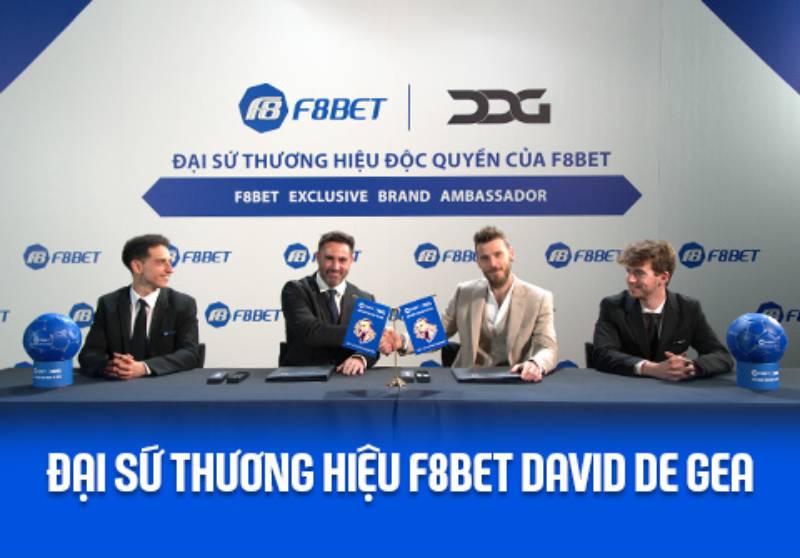 F8bet Hợp Tác Thương Hiệu Cùng David De Gea - Thủ Môn Top 1 MU