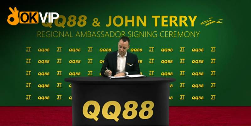 QQ88 ký kết đại sứ thương hiệu cùng John Terry – Bước ngoặt mang tính chiến lược